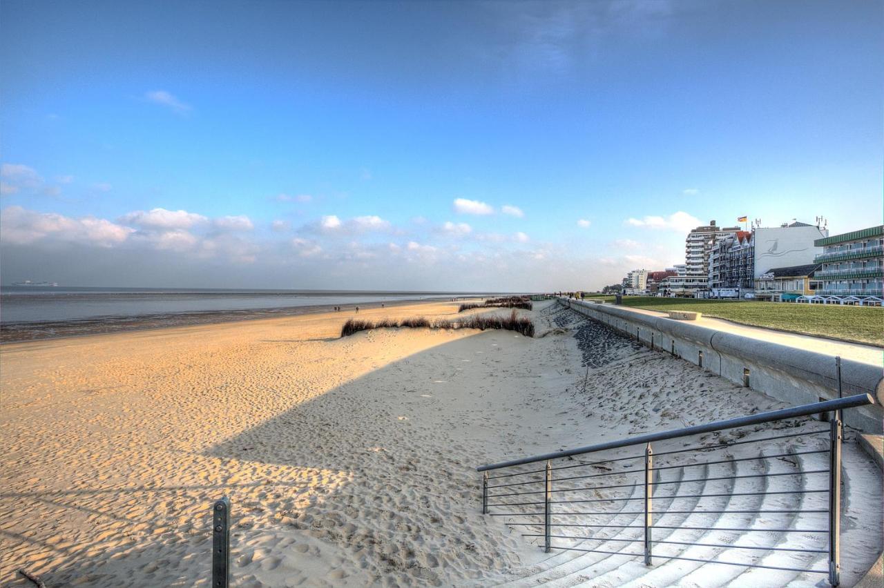Duhnentraum Bestlage Am Sandstrand, Balkon,Meerblick, Parkplatz, Aufzug, Wlan, Bettwaesche,Handtuecher,Netflix Uvm Cuxhaven Zewnętrze zdjęcie