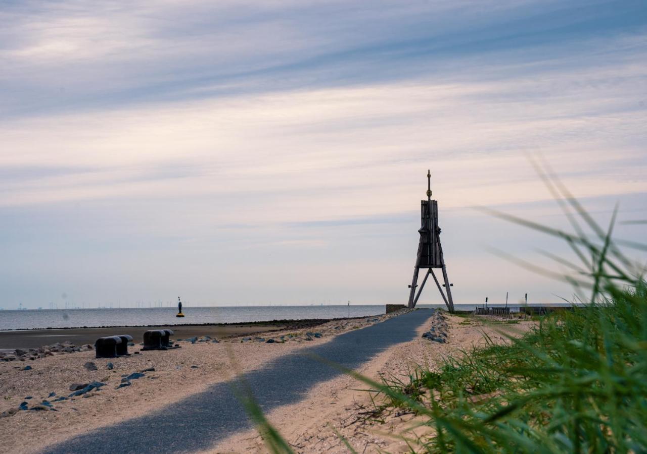 Duhnentraum Bestlage Am Sandstrand, Balkon,Meerblick, Parkplatz, Aufzug, Wlan, Bettwaesche,Handtuecher,Netflix Uvm Cuxhaven Zewnętrze zdjęcie